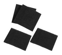 iplusmile Lot de 4 Filtres au Charbon Actif pour Bac à Litière de Chat Feuilles Désodorisantes Carrées 65×6 Pouces Épaisseur 1 CM Recharge Anti-Odeurs pour Toilettes de Chat Absorption