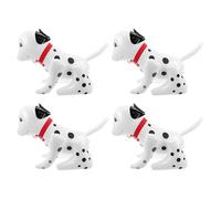 iplusmile Lot de 4 Jouets Gonflables Dalmatien 43 CM en PVC Autoportants Décoration Fête Garçon et Filles Présents Halloween Imitation Animal pour Éveil Sensoriel