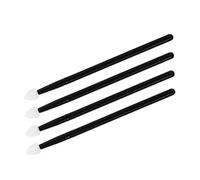 iplusmile Lot De 4 Pinceaux De Maquillage Pour Yeux Petits, Applicateurs De Poudre Doux En Aluminium Et Silicone, Adaptés Aux Voyages Et Usage Quotidien