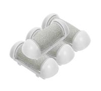 iplusmile Lot de 4 Rouleaux de Remplacement pour Éliminateur Électrique de Callosités Têtes de Pédicure pour Soin des Pieds Outil Solide et Élimination des Peaux Mortes
