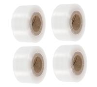 iplusmile Lot De 4 Rubans De Greffage pour Plantes, Films Extensibles en Polyéthylène PE Transparents Auto-adhésifs, Protection Végétale pour Jardinage Et Réparation De Bourgeons