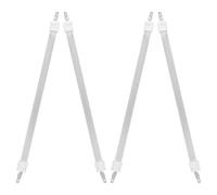 iplusmile Lot de 4 Tubes Chauffants en Quartz 27 CM pour Radiateur Électrique D’Appoint Élément de Rechange Infrarouge Solide Bobine Résistante pour Chauffage Électrique et Lampe