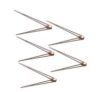 iplusmile Lot De 5 Aiguilles D'Horloge En Bois Aiguilles De Rechange Kit De Fabrication D'Horloges Kit D'Aiguilles D'Horloge Mécanisme De Remplacement D'Horloge