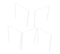 iplusmile Lot De 5 Arceaux De Croquet en Fil De Fer Robuste Remplacement des Arceaux Carrés Accessoires pour Jeu De Croquet Extérieur Familial sur Pelouse pour Jardin