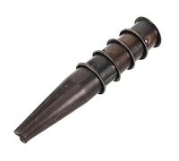 iplusmile Lot de 5 Connecteurs Coniques pour Manche d'Outil à Main en Acier Manganèse Petite Taille Accessoires Polyvalents pour Houe et Râteau Tube de Soudage Robuste pour Jardinage