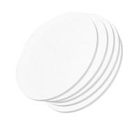 iplusmile Lot de 5 Feuilles de Verre Acrylique Rondes Transparentes, Faciles à Manipuler et Pratiques à Ranger, pour Projets Artistiques et Loisirs Créatifs