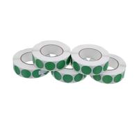 iplusmile Lot De 5 Rouleaux D 'Autocollants Ronds Vierges Étiquettes Rondes Étiquettes Rondes En Papier Vierges Inscriptibles