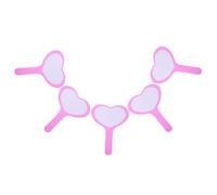 iplusmile Lot de 5 Tableaux de Score Effaçables en Mousse Forme Cœur 20X28 CM Unilatéraux Portatifs pour Jeux Vote et Entraînement Sportif Tableau Blanc Sec Pratique et Léger