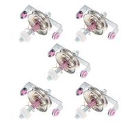 iplusmile Lot de 5 Tendeurs pour Machine à Tricoter en Acier Inoxydable Colonne en Céramique Accessoire de Tension pour Métier à Tisser Pièce de Rechange Compatible pour Machine à Étirer