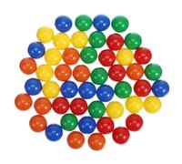 iplusmile Lot de 50 Boules De Tirage Sort en Plastique 3 Cm ColoréEs Ouvrables pour Jeux De Loto Fêtes Et ActivitéS De Tombola À La Maison