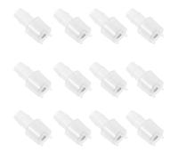 iplusmile Lot de 50 Têtes de Filtre en Plastique Mailles Fines pour Tuyau de Carafe à Thé Accessoires de Filtration Anti-Poussière Pièces Détachées Compatibles pour Distributeur D’Eau