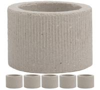 iplusmile Lot de 6 Anneaux de Fixation pour Plantes d'Aquarium Grands Supports Anti-Flottaison en Matériau Résistant Accessoires pour Décoration et Aménagement Aquatique Adaptés Eau