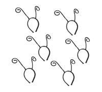 iplusmile Lot de 6 Bandeaux Serrage-tête de Tentacules de Fourmi Noir, Accessoires Cheveux Cosplay Halloween Adultes et Garçon et Filles, pour Fête Déguisement et Spectacle