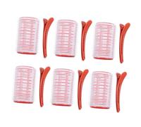 iplusmile Lot de 6 Bigoudis Auto-agrippants Petites Pinces à Friser pour Femmes Frange et Racines Coiffage Facile Usage Quotidien