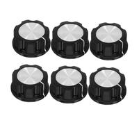 iplusmile Lot De 6 Boutons De Commutation Électrique Pour Four Table De Cuisson Brûleur Minuterie Friteuse Cuisinière De Four Gril Brûleur Barbecue Cuisinière Abs