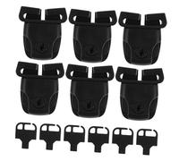 iplusmile Lot De 6 Clips De Fixation pour Couvercle De Spa Résistants Aux Intempéries pour Réparation De Couvercle De Spa Verrouillage À Clé pour Chauffe-Eau De Camping-Car Clips De