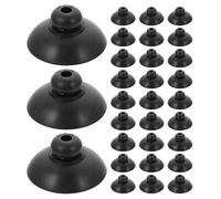 iplusmile Lot de 60 Ventouses Noires Puissantes pour Pompe à Oxygène D’Aquarium Ventouses Submersibles 25 CM Supports Résistants pour Pompe à Air Fixation Stable sans Perçage Adaptées