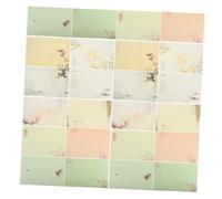 iplusmile Lot de Papier à Lettres à Motifs Chinois Traditionnels 80 Feuilles 10 Designs Différents pour Écriture Artistique Papeterie De Fête Et Correspondance Créative