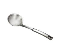 iplusmile Louche de Service Acier Inoxydable avec Écumoire Cuillère à Filtre Ergonomique pour Cuisine Restaurant Bar pour Fritures et Bouillons