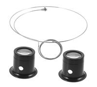 iplusmile Loupe à Bandeau pour Réparation Montres Verres Optiques Loupe Grossissante Confortable pour Bijoutiers Et Horlogers Outil Polyvalent pour Réparation Précise Et Lecture Fine