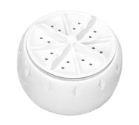 iplusmile Machine à Laver Portable à Turbine pour Évier 3,5 Kg Mini Laveuse Automatique Blanche en Plastique pour Maison, Camping-car, Voyage et Chambre D’élève - et Compacte, Nettoyage