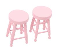 iplusmile Maison de Poupée Chaise Haute Réaliste pour Décor Meuble Miniature Compact Salon