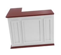 iplusmile Maison de Poupée Meuble DIY pour Garçon Fille Petit Meuble de Bar Accessoire Décoratif pour Bureau et Collection