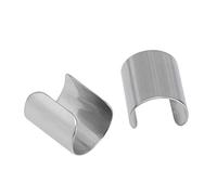 iplusmile Manchettes D'oreilles En Acier Inoxydable U-shape Non Percées, Boucles D'oreille Manchette Unisexes, Clips Confortables Pour Fête Et Usage Quotidien, Lot De 2 Pièces