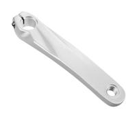 iplusmile Manivelle Gauche de Vélo Argenté 170mm en Alliage D'aluminium | Pièce de Rechange Résistante, pour Vtt et Route, Remplacement Facile, Usage Quotidien et Longues Sorties