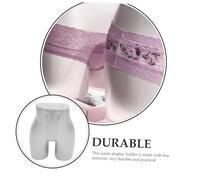 iplusmile Mannequin Gonflable Femme Demi-Corps PVC pour Vitrine Modèle pour Shorts Pantalons et Jupes Présentoir Vêtements et Pratique