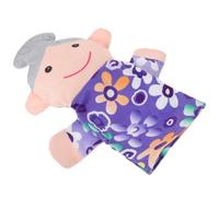 iplusmile Marionnette à Main Grand-mère en Peluche Douce pour Garçon et Filles de 2 à 4 Ans, Éducatif Familial, Accessoire pour Jeux de Rôle et Narration D’Histoires, Présent Anniversaire