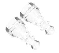 iplusmile Marqueur de Gain pour Roulette en Acrylique Transparent, Lot de 2 Pièces, Compatible, Indicateur de Mise Distinct pour Tables de Poker et Roulette