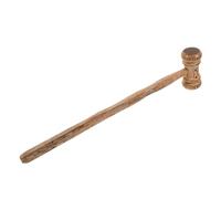 iplusmile Marteau de Juge Bois Portable pour Enchères Finition Lisse et Marteau de Cour Pratique pour Avocat