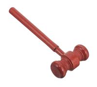 iplusmile Marteau de Juge en Bois Bords Lisses, Bruit Clair et Fort, Accessoire de Costume pour Garçon et Filles, pour Enchères et Jeux de Rôle en Salle d'Audience