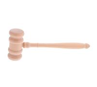 iplusmile Marteau de Juge pour Salle Audience Outil Professionnel pour Juges et Enchères de Justice de Hêtre Naturel