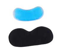 iplusmile Masque de Sommeil Soie Double Face avec Poche Gel Froid et Chaud Cache-yeux Occultant pour Hommes et Femmes Ajustable et Confortable pour Voyage et Détente