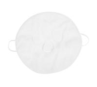 iplusmile Masque Visage en Polaire Corail pour Compresses Chaudes et Froides, Serviette Blanche Couvrante pour Soins Visage Essence ou Toner