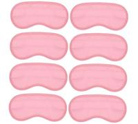 iplusmile Masques Yeux Lot de 16 Cache-Yeux en Soie Confortables Doux Anti-Lumière Siestes Voyages Relaxation Couvre-Yeux de Sommeil
