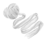 iplusmile Mèche de Fausse Laine pour Feutrage à L'aiguille DIY 250 G | Coton Doux à Texture Réaliste, Couleurs Vives et Solide, pour Boules de Séchage, Couvertures