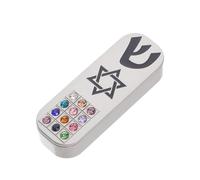 iplusmile Mezuzah Case For Doorway Traditional Jewish Home Blessing Decorative Scroll Holder DIY Installation Sturdy Finish For Living Bedroom Porch