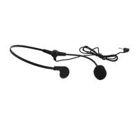 iplusmile Micro-Casque à Serrage-Tête Filaire Tour de Cou Ultraléger Microphone Dynamique de Bruit Ambiant Bande Réglable Micro Cravate Professionnel pour Guides Touristiques et Fitness