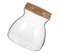 iplusmile Micro Paysage Terrarium Verre avec Couvercle Percé Pot pour Plantes Dintérieur Vase Écologique pour Décoration Bureau et Salon Contenant Polyvalent Petite