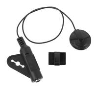 iplusmile Micro pour ukulélé Capteur piézo Transducteur piézoélectrique Noir ABS avec son clair et net pour éviter le larsen sur instruments à cordes