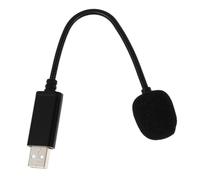 iplusmile Microphone à Condensateur USB Facile à Utiliser Col de Cygne Flexible en Métal et Abs pour Ordinateur et Portable pour Conférences et Diffusion en Direct