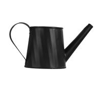 iplusmile Mini Arrosoir pour Plantes D'intérieur en Métal Noir 6x7x7,5 Cm pour Succulentes Et Pots De Fleurs, Arrosoir Portable pour Jardinage Et Décoration Intérieure