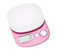 iplusmile Mini Balance de Cuisine Électronique Plastique Haute Précision sans Batterie Balance Alimentaire Compacte pour Farine et Ingrédients Capteur pour Pesée