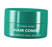 iplusmile Mini Brosse à Cheveux De Voyage Plate Verte, Démêlante Et Massante, Pour Femmes, Cheveux Sensibles, Usage Portable Et Quotidien