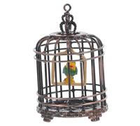 iplusmile Mini Cage Décorative pour Ornement de Micro Paysage de Cage à Oiseaux Élégant Accessoire pour Décoration Intérieure