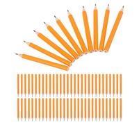 iplusmile Mini Crayons à Papier Ronds Jaunes pour Garçon et Filles 200 Pièces Mine Équilibrée pour Apprendre à Écrire Fournitures Scolaires Essentielles pour L'École Maison