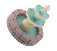 iplusmile Mini Fontaine à Eau de Table en Résine Petite Fontaine Décorative pour Bureau ou Étagère Cascade Intérieure Apaisante pour Décoration Intérieur Compacte et Solide